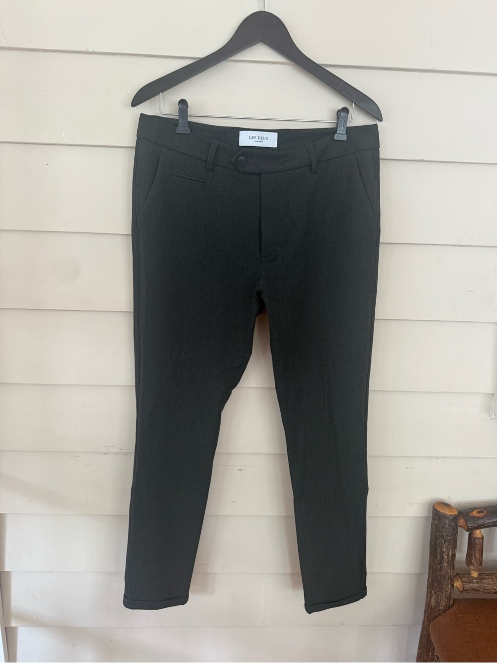 Les Deux Men’s Grey Dress Pants - Classic Fit